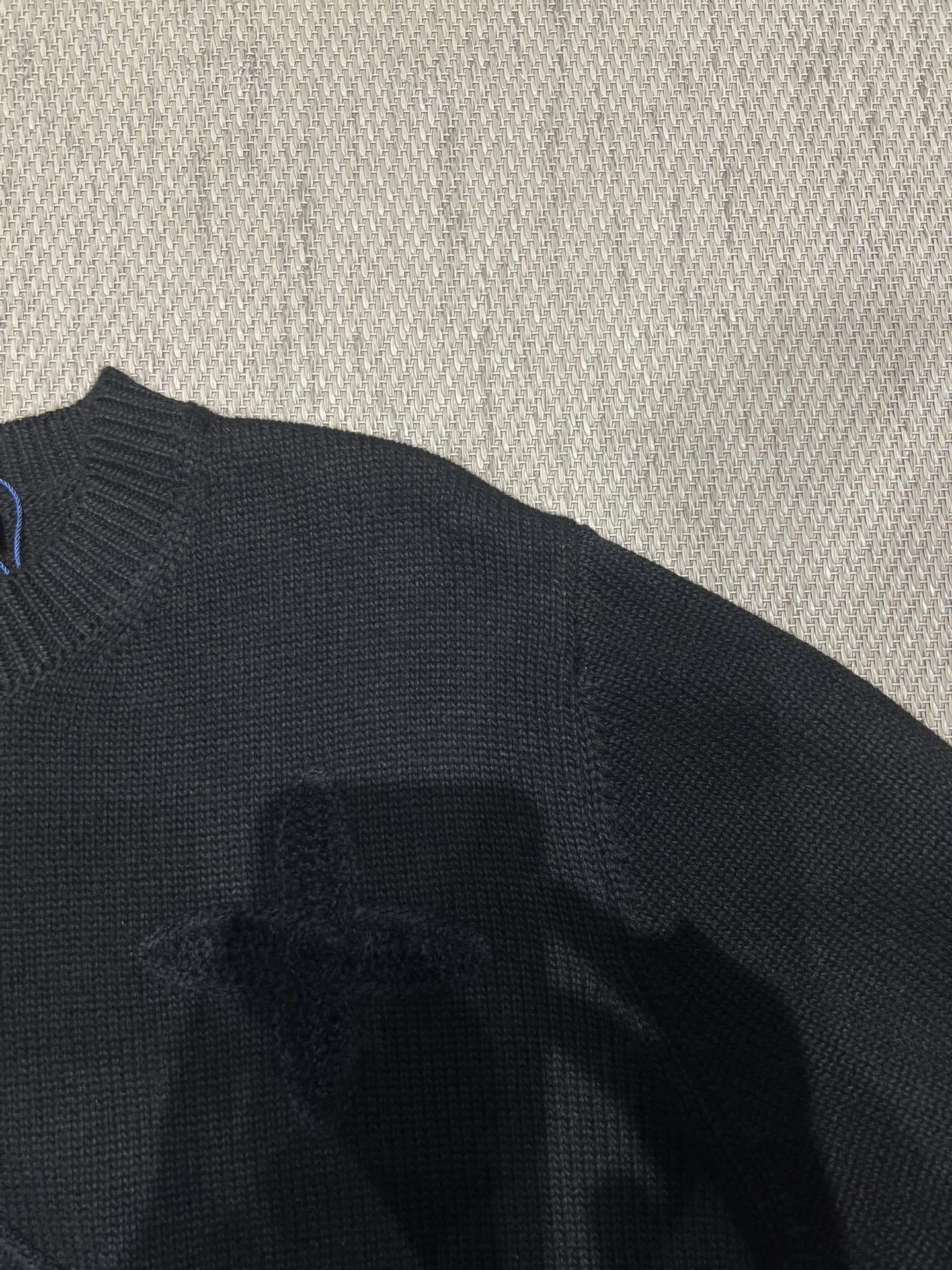 wg.luxury -- 8V Monogram wool oversized item:E-F140L1925H